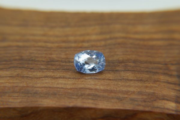 Vivid Metallic Blue Sapphire - Rectangular - 1 ct - COR authenticated