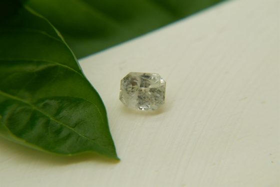 Pastel Yellow Sapphire - Octagon - 1.50 ct