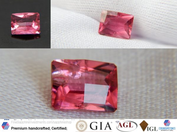 Tourmaline - Rectangular - 2.10 ct - COR authenticated